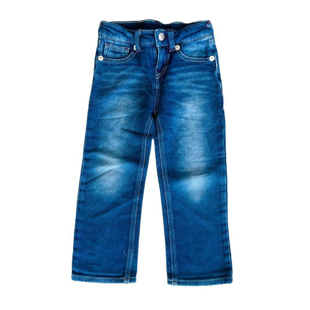 True Religion Straight Leg Jeans Medium Wash Toddler 4T